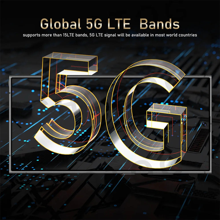 SMS 25 Ultra Smartphone 5G Dual SIM 7800mAh Original Mobile Phones Global Version HD Cellphones 22GB+2TB Cell Phone Android 14