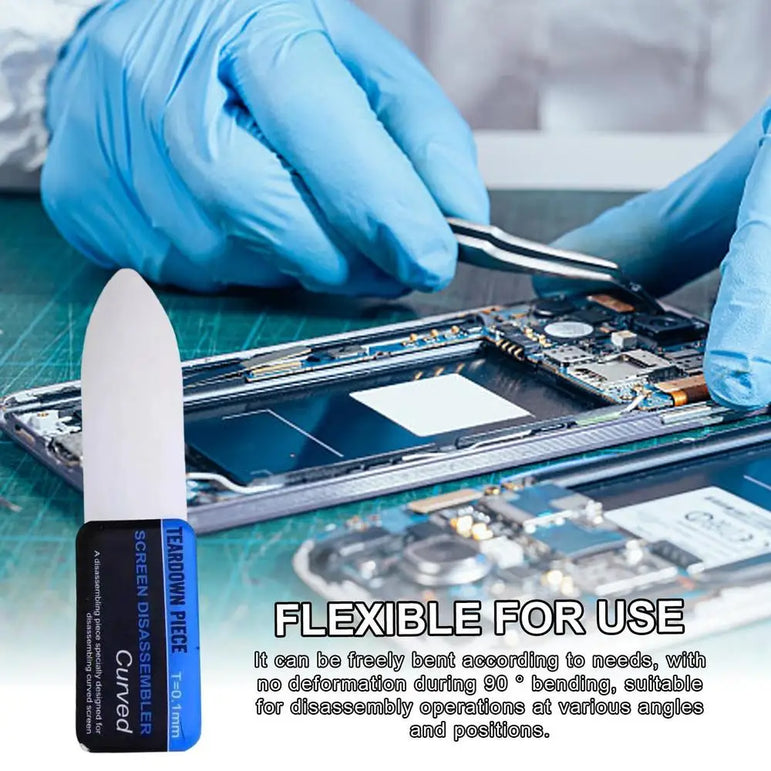 Mobile Phone Curved LCD Screen Spudger Opening Pry Card Tools Flexible Mobile Phone Disassemble Tools Screen Opener Tools