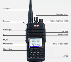 TYT TH-UV8200 10W IP67 Waterproof Transceiver Dual Band Long Distance Ham Radio