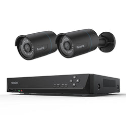 Reolink 5MP 8CH Home Security Camera System with Smart Detection Outdoor PoE IP Cameras NVR 2TB HDD Included for 24/7 Recording