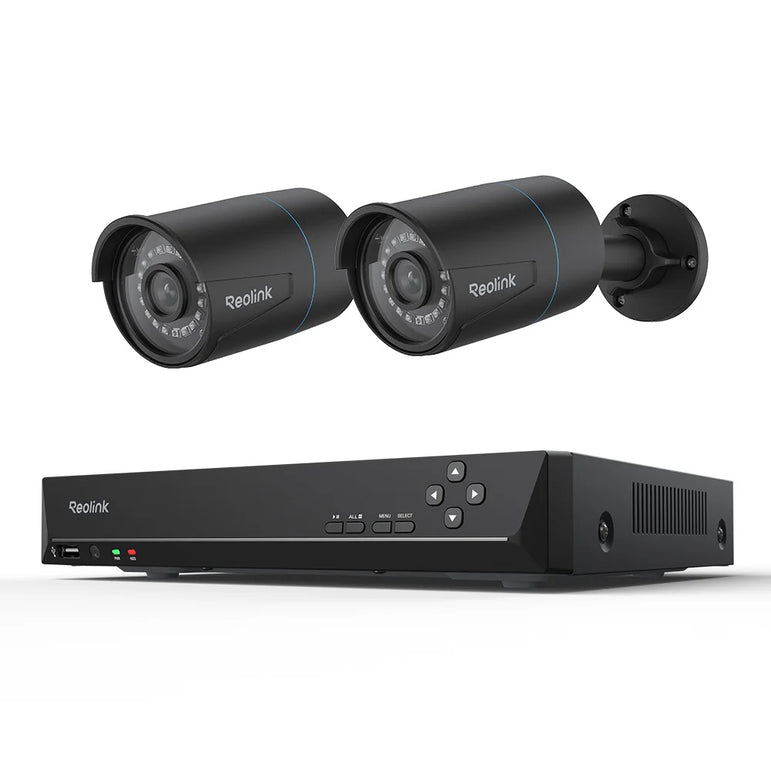 Reolink 5MP 8CH Home Security Camera System with Smart Detection Outdoor PoE IP Cameras NVR 2TB HDD Included for 24/7 Recording
