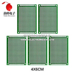 20pcs Double Side PCB Kit 2X8 3X7 4X6 5X7 5Pcs Each Mixed Prototype Board Circuit Protoboard Universal Stripboard Printed