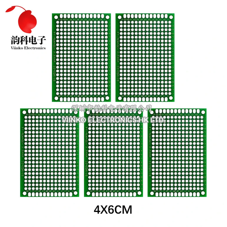 20pcs Double Side PCB Kit 2X8 3X7 4X6 5X7 5Pcs Each Mixed Prototype Board Circuit Protoboard Universal Stripboard Printed