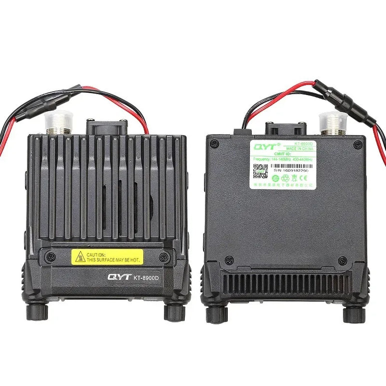 QYT KT-8900D With Data Line  25-Watt Walkie Talkie Dual Band VHF/UHF 136-174/400-480MHz Quad Watch Car MINI Mobile Radio