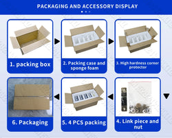 Lifepo4 Battery 320AH 3.2V Brand New 8000 Cycles Rechargeable Batteries DIY 12V 24V 48V RV EV Boat Golf Cart Yacht Van Cell Pack