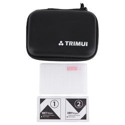 Hard Carrying Case Anti-scratch Tempered Glass Screen Protector Game Consoles Protection Set For Trimui Brick Gaming Accessories