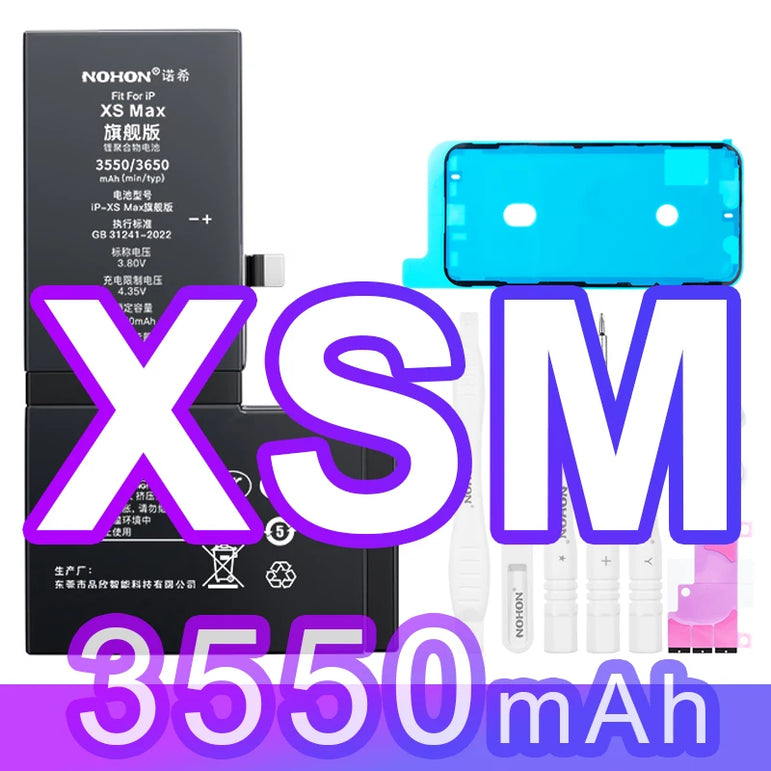 NOHON 3500mAh Battery for iPhone 14 13 11 12 Pro 15 SE 2022 2020 SE3 SE2 X XR XS Max Replacement Batteries Big Capacity