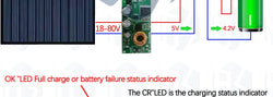 1-10PCS SD05CRMA MPPT Solar Charge Controller 1A 4.2V 3.7V 18650 LiPo Li-ion Lithium Battery Module Solar Panel Battery Charging