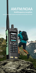 New BAOFENG UV-32 Walkie Talkie GPS 10W Bluetooth APP Programming Multi Band Wireless Copy Frequency Type-C UV32 Ham 2 Way Radio