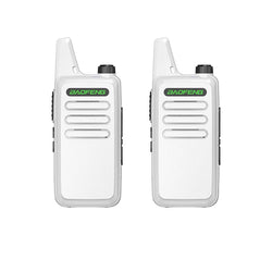 2PCS Mini Walkie Talkie Baofeng BF-T20 PortableTwo Way Radio Charging USB VOX For BF-C9 BF-888S KD-C1 for Station Hotel Hunting