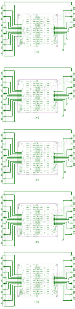 NEEY 5A Active Equalizer Balancer 3S 4S 5S 6S 7S 8S 9S 10S 11S 12S 13S 14S 15S 16S 17S Lifepo4/lipo/lto Battery Energy Capacitor