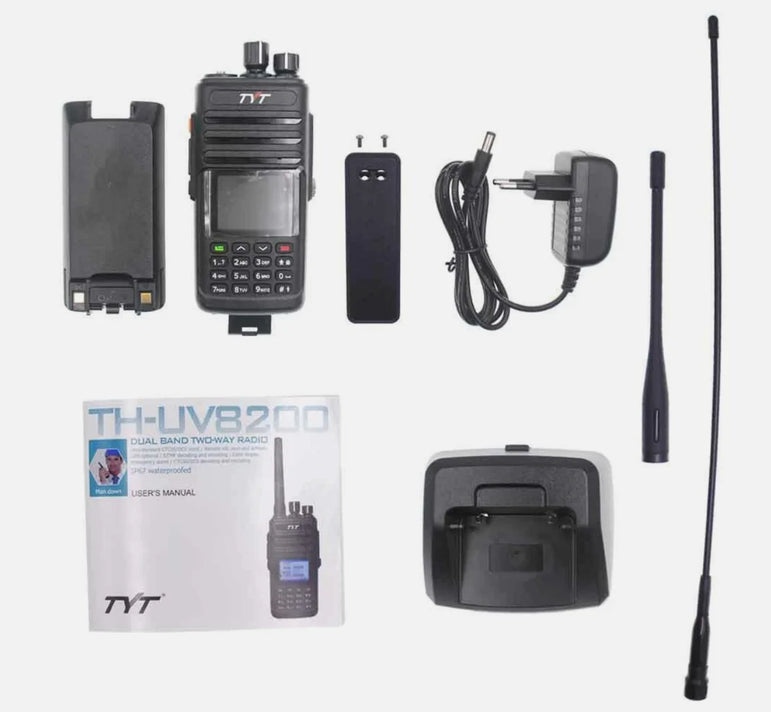 TYT TH-UV8200 10W IP67 Waterproof Transceiver Dual Band Long Distance Ham Radio