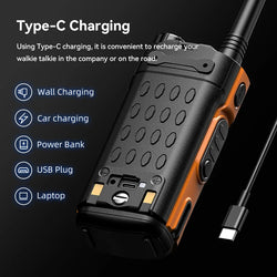 Baofeng AD-20 Walkie Talkie Full Band Analog/Digital Wireless Copy Frequency 1024CH Text Message Digital Encryption Record Radio