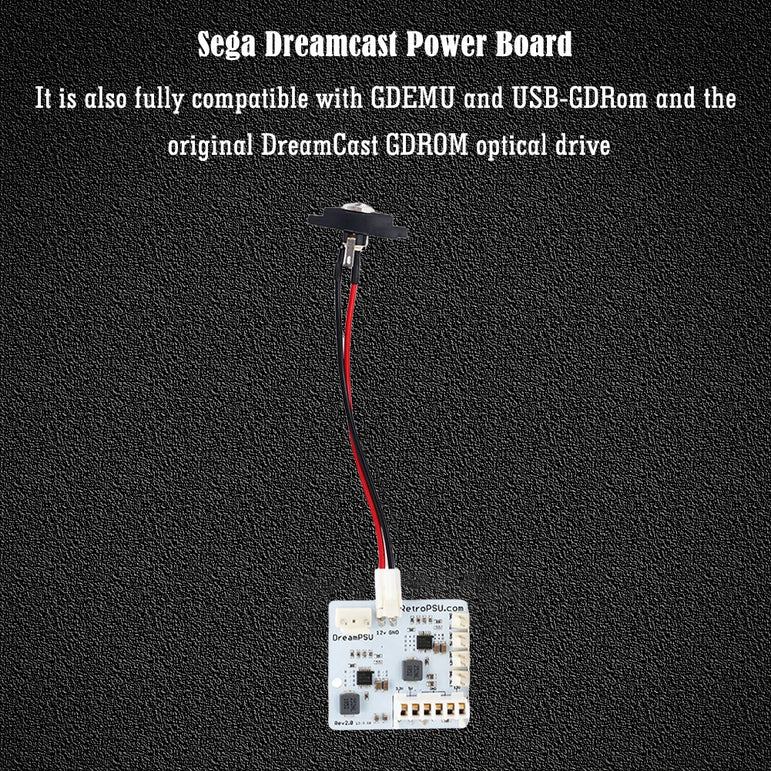 Rev2.0 Dream PSU 12V Power Supply Board 12V Direct Current Power-Supply Replace Adapter Power Supply Board for SEGA Dreamcast