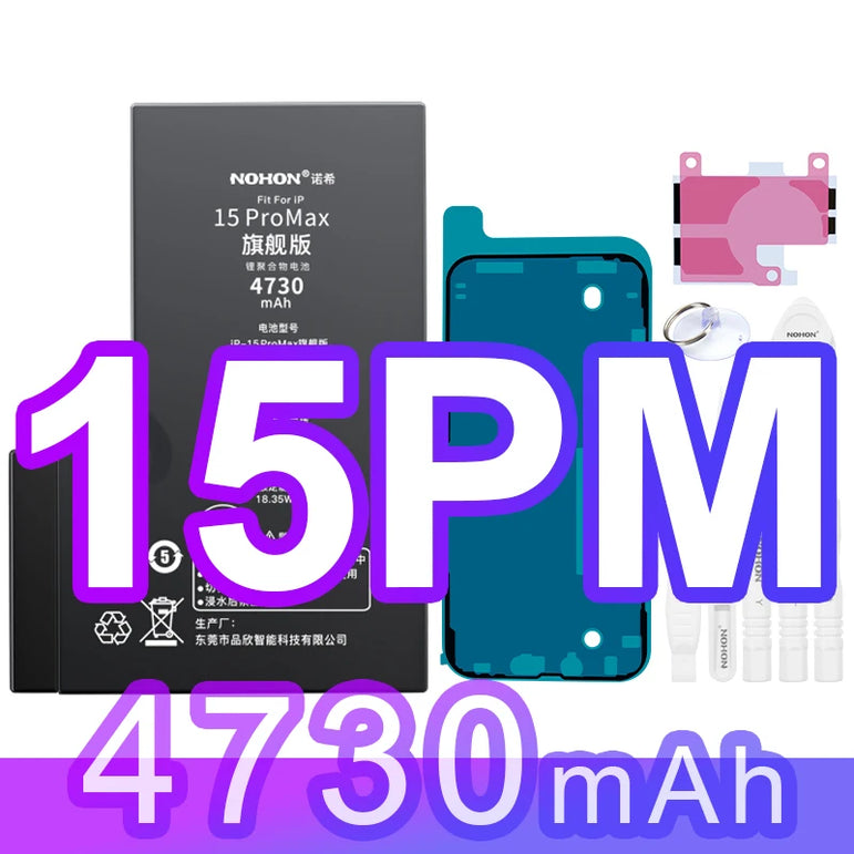 NOHON 3500mAh Battery for iPhone 14 13 11 12 Pro 15 SE 2022 2020 SE3 SE2 X XR XS Max Replacement Batteries Big Capacity