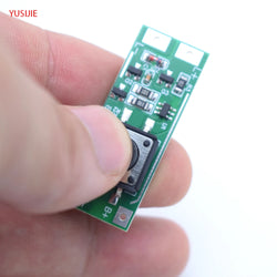 YUSIJIE-324 DIY flash LED module bicycle LED light flashlight PCBA 3-12V voltage LED control board button switch