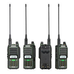 Baofeng UV-S22 PRO V2 IP68 Waterproof Walkie Talkie Dual Band 136-174/400-520MHz Ham Radio 10W Power 50KM Range 128CH FM Radio