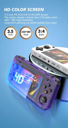 BOYHOM R36H Dual-RAM & Genuine Linux ARKOS Retro Handheld Classic Game Consoles 3.5 inch IPS Screen Portable Video Player