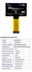 1.54-inch OLED LCD display screen with 128x64 plug SSD1309/CH1116G monochrome small screen