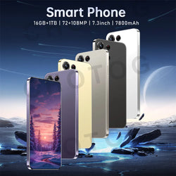 New SMS 24 Ultra Mobile Phones 22GB+2TB Global Version Smartphone 5G Dual Sim Android Cellphones Snapdragon 8 gen 3 Cell Phone