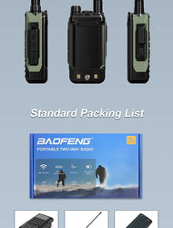 2025 Baofeng UV-16 Max IP68 Waterproof Walkie Talkie Dual Band High Power CB Radio Vhf Uhf CB Ham Radio Long Range Two Way Radio