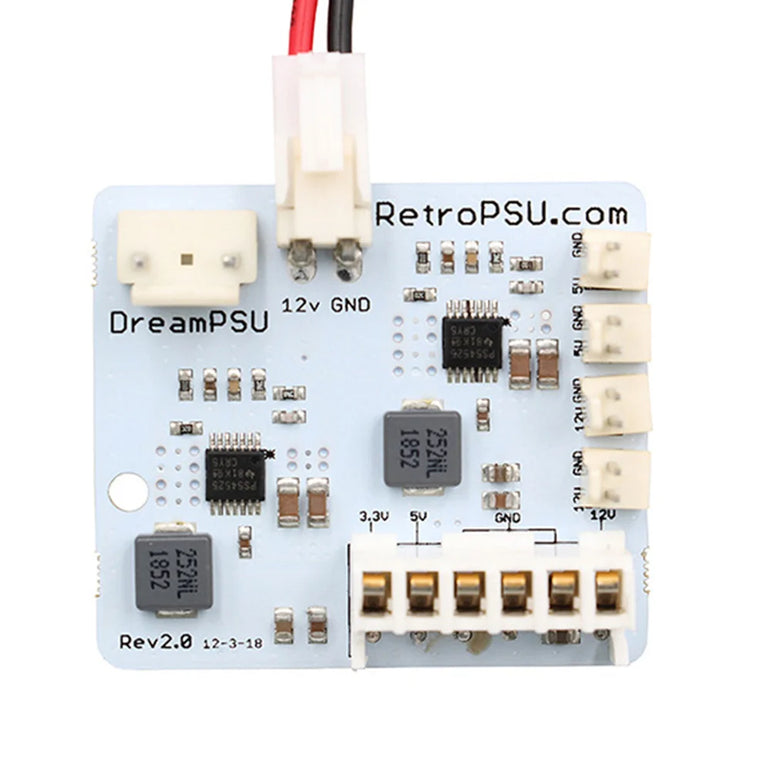 Rev2.0 Dream PSU 12V Power Supply Board 12V Direct Current Power-Supply Replace Adapter Power Supply Board for SEGA Dreamcast