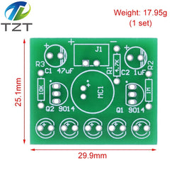 TZT 3V-5.5V Voice Activated Control Lamp LED Melody Light Module DIY Electronic Funny Kit Production Suite Learning Board