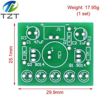 TZT 3V-5.5V Voice Activated Control Lamp LED Melody Light Module DIY Electronic Funny Kit Production Suite Learning Board