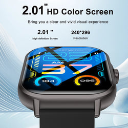 Outdoor sports smartwatch, wireless calling, information reminder, men's and women's multifunctional sports watch