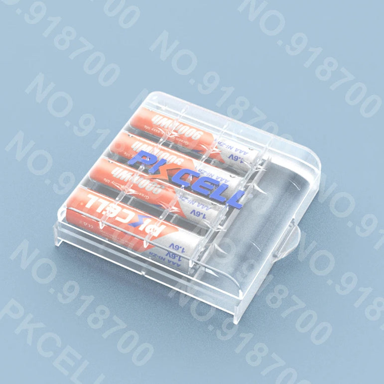 PKCELL-Rechargeable 3A Battery , AAA Battery, 1.6V, Nizn AAA battery, 900mwh, 8Pcs with 2PC Box Case