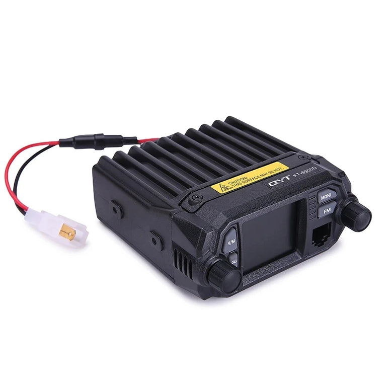 QYT KT-8900D With Data Line  25-Watt Walkie Talkie Dual Band VHF/UHF 136-174/400-480MHz Quad Watch Car MINI Mobile Radio