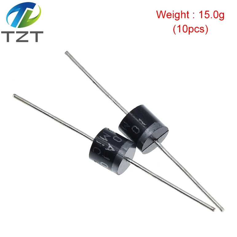 TZT 10PCS 10A10 R-6 10A 1000V 10a10