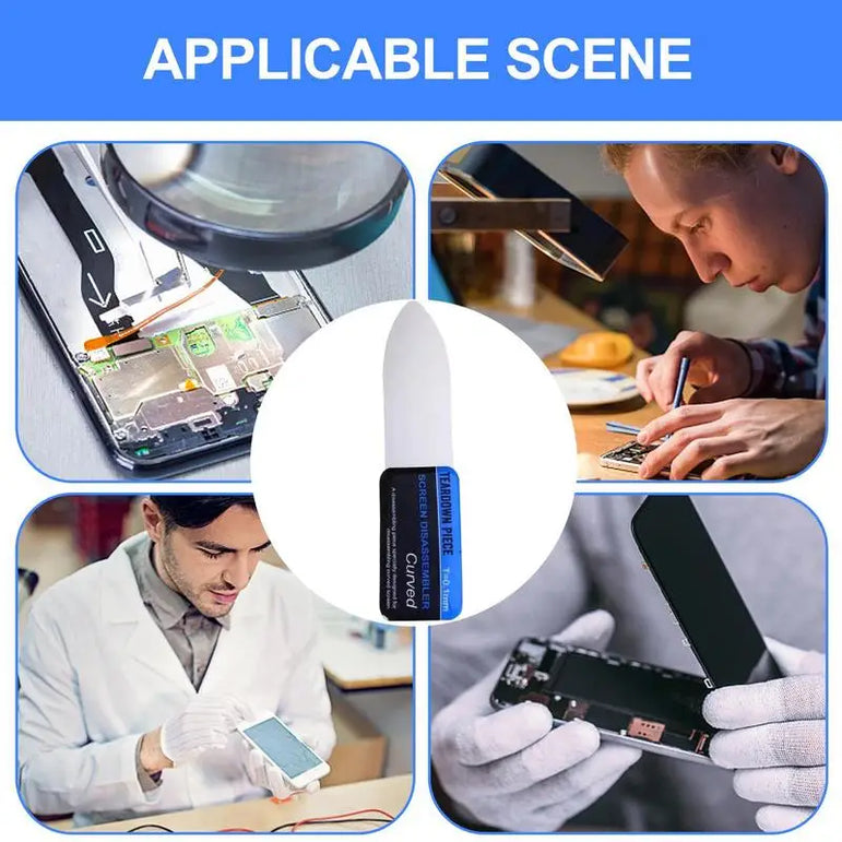 Mobile Phone Curved LCD Screen Spudger Opening Pry Card Tools Flexible Mobile Phone Disassemble Tools Screen Opener Tools