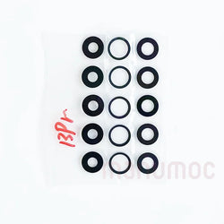5set OEM Back Camera Glass Lens With Sticker Tape For iPhone 7 8 Plus X XS Max XR 11 13 Pro 14 Plus 12 mini 15 16 Phone Repair