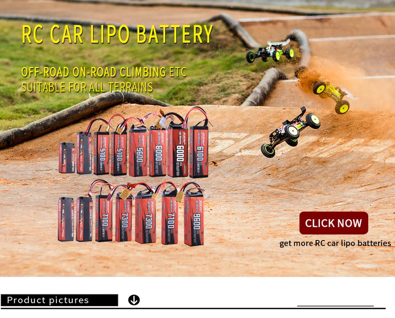 SUNPADOW 4S 14.8V Lipo Battery 7300mAh 70C Soft Pack with XT90 Plug for RC Vehicles Buggy Truggy Crawler Monster Truck Car Hobby