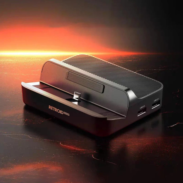Charging Dock for Retroid Pocket 5 Docking Station 3*USB3.0 2*USB2.0 HDMI-Compatible Charger Dock Station for RP5 RP4 Pro RP4