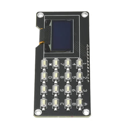 0.96 inch/1.3 inch  LCD Screen Board OLED Display Module IIC White SH1106 SSD1306 SSD1315 with 4x4 Key Matrix Keypadfor Arduino