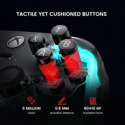 GameSir Kaleid Flux Xbox Gaming Controller Wired Gamepad for Xbox Series X, Xbox Series S, Xbox One, with Hall Effect Joystick