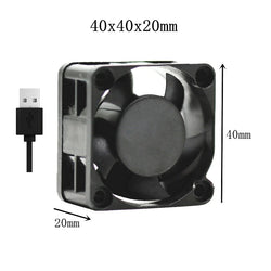 Silent USB fan 40mm 50mm 60mm 70mm 80mm 90mm 120mm cooling fans cooler With USB Cable Ventilator Fan for DIY PC Router chassis