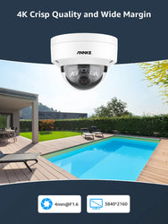 ANNKE 4K 8CH POE Network Video Surveillance System NVR Recorder With 8PCS 4PCS 8MP Audio Recording Security Ip Camera