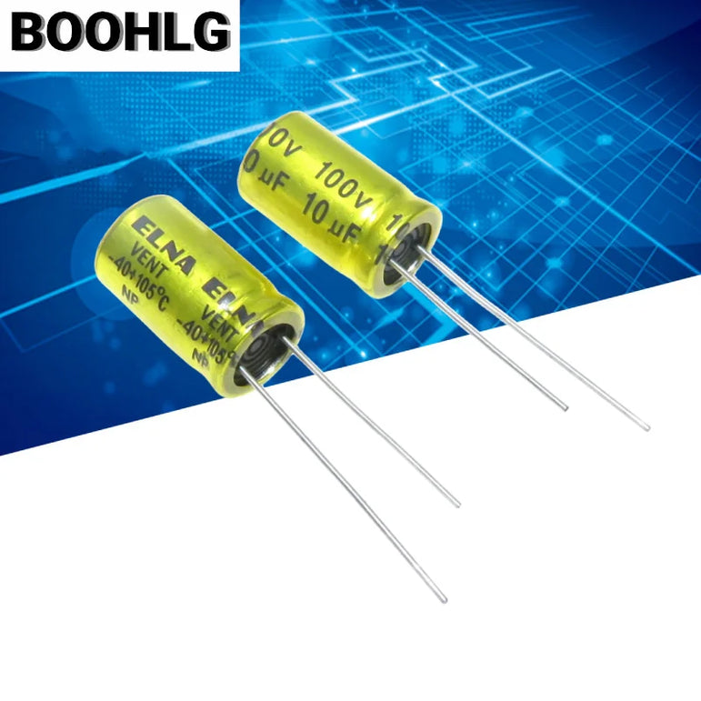 10pcs 100V NP Electrodeless Speaker Audio Capacitor Non Polarity Frequency 1UF 1.5UF 2.2UF 3.3UF 4.7UF Crossover Polypropylene