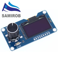 New SM 0.96/1.3 Inch White OLED Display, EC11 Rotary Encoder, IIC Interface for Arduino, DIY Electronics, High Resolution Screen