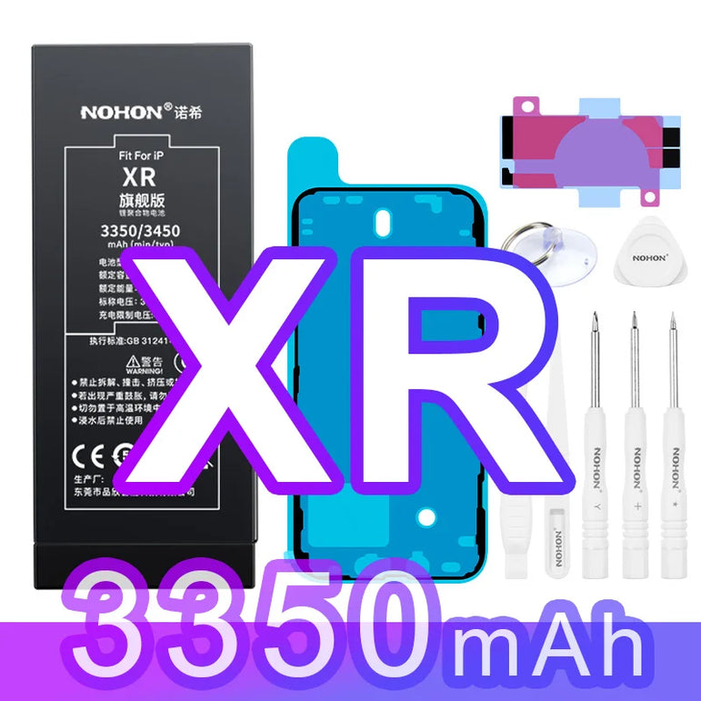 NOHON 3500mAh Battery for iPhone 14 13 11 12 Pro 15 SE 2022 2020 SE3 SE2 X XR XS Max Replacement Batteries Big Capacity