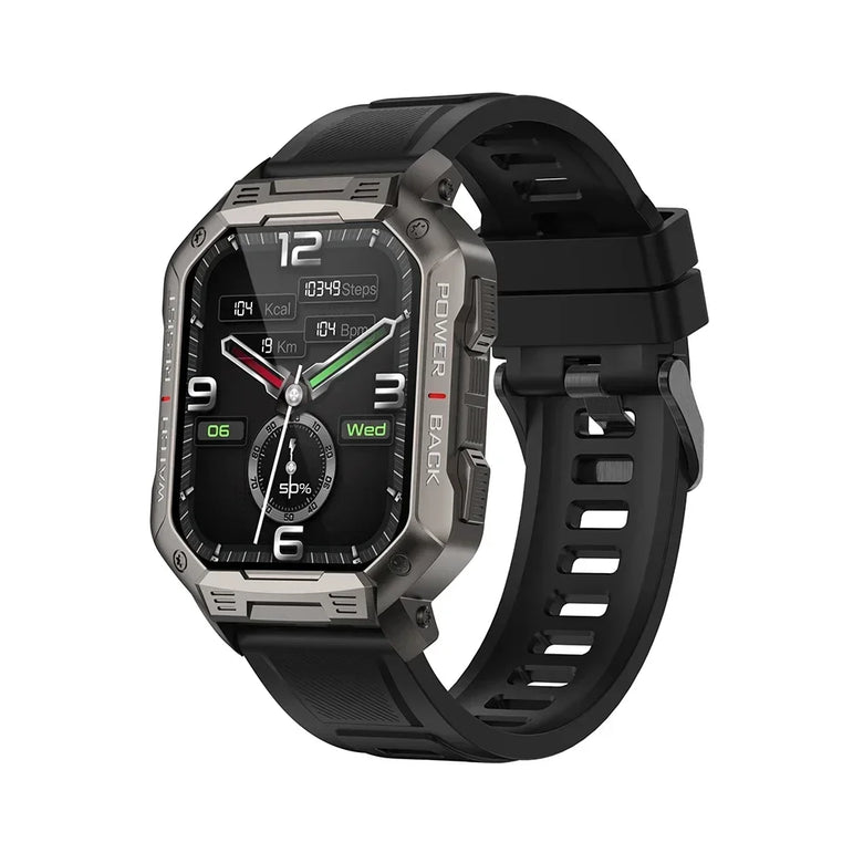 New KUMI U3 Pro Smart Watch 1.83'' Smartwatch Bluetooth Call 100+ Sport Heart Rate for Men Women Support IP68 Waterproof