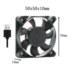 Silent USB fan 40mm 50mm 60mm 70mm 80mm 90mm 120mm cooling fans cooler With USB Cable Ventilator Fan for DIY PC Router chassis