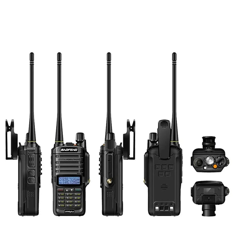 Baofeng UV-9R Plus IP68 Dual Band Waterproof Walkie Talkie 10KM Long Range Portable HF Transceiver CB Hunting Ham Radio