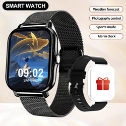 Smartwatch, multi-sport mode, call reminder/rejection, message reminder view, unisex, suitable for Android and iPhone