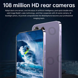 New SMS 24 Ultra Mobile Phones 22GB+2TB Global Version Smartphone 5G Dual Sim Android Cellphones Snapdragon 8 gen 3 Cell Phone