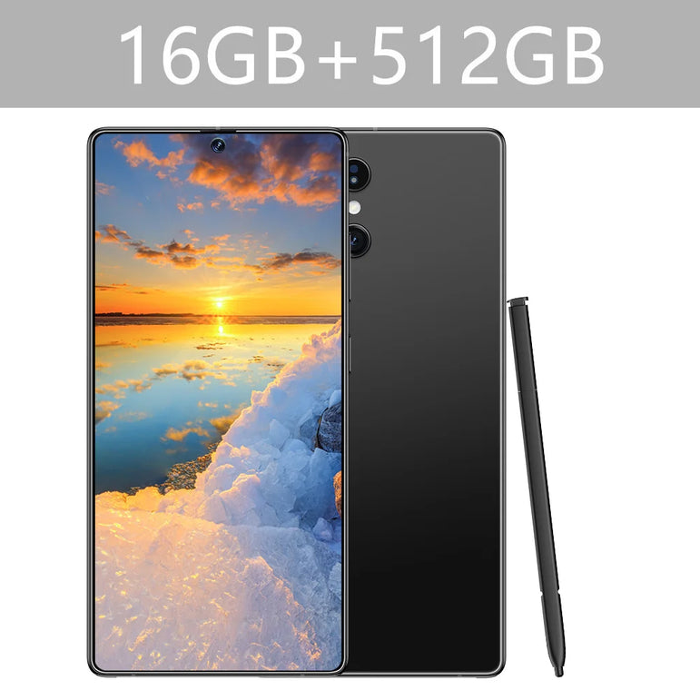 Magnetic Cases For New SMS 25 Ultra Cellphone Dual Sim 22GB+2TB Smartphone Back Cover For Android Original Cell Mobile Phone