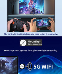 Anbernic RG503 Retro Handheld Video Game Console 4.95-inch OLED Screen Linux System Portable Game Player RK3566 Bluetooth 5G Wif